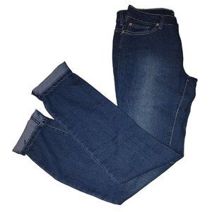 Coogi Junior Embroidered Colorful Zig Zag Pocket Blue‎ Skinny Jeans Size (7/8)